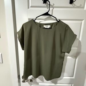 Chic Olive Green Blouse by Love, Bonito